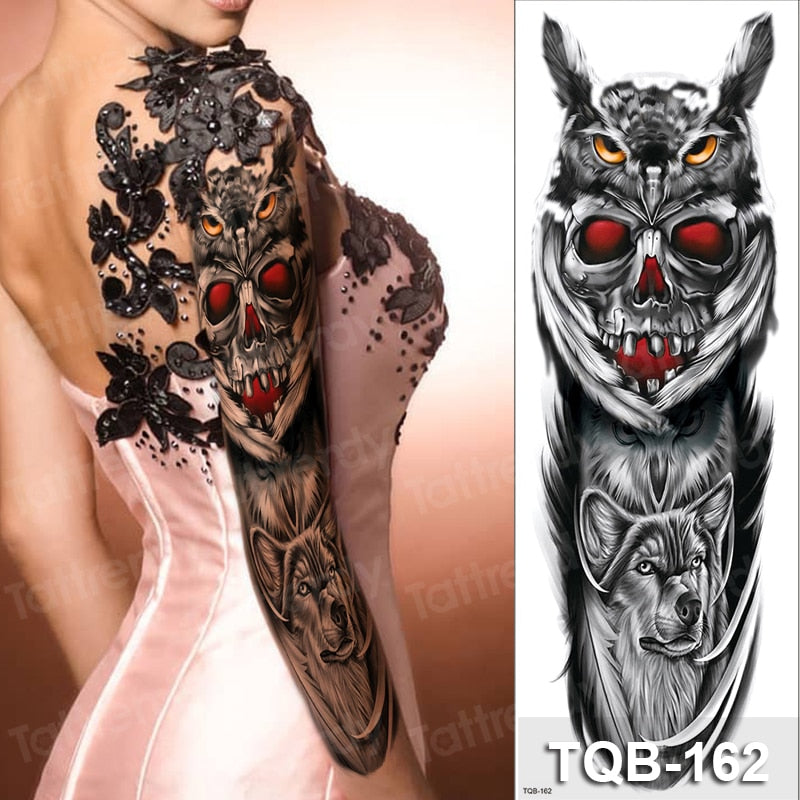 Temporary tattoos Women or Men LARGE assorted selection No. 3
