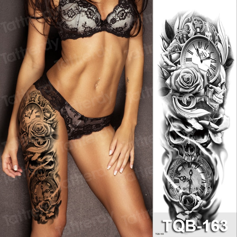 Temporary tattoos Women or Men LARGE assorted selection No. 3