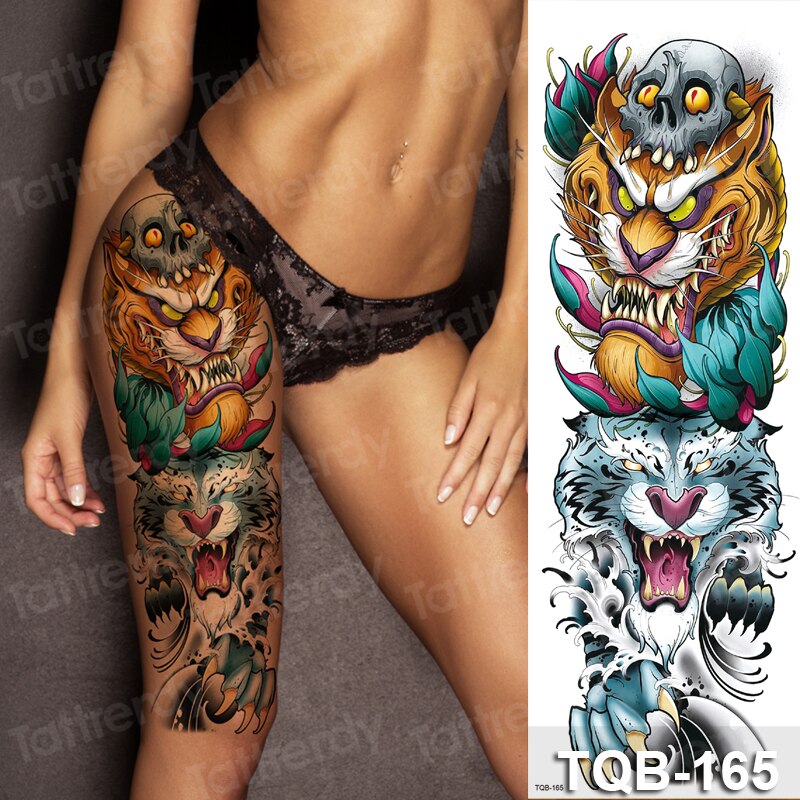 Temporary tattoos Women or Men LARGE assorted selection No. 3
