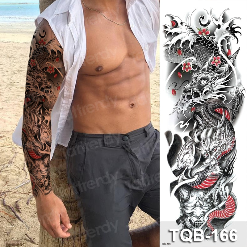 Temporary tattoos Women or Men LARGE assorted selection No. 3