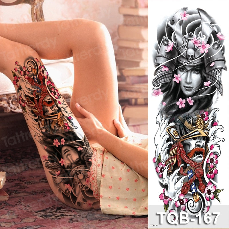 Temporary tattoos Women or Men LARGE assorted selection No. 3