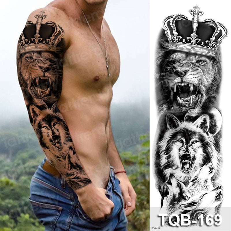 Temporary tattoos Women or Men LARGE assorted selection No. 3