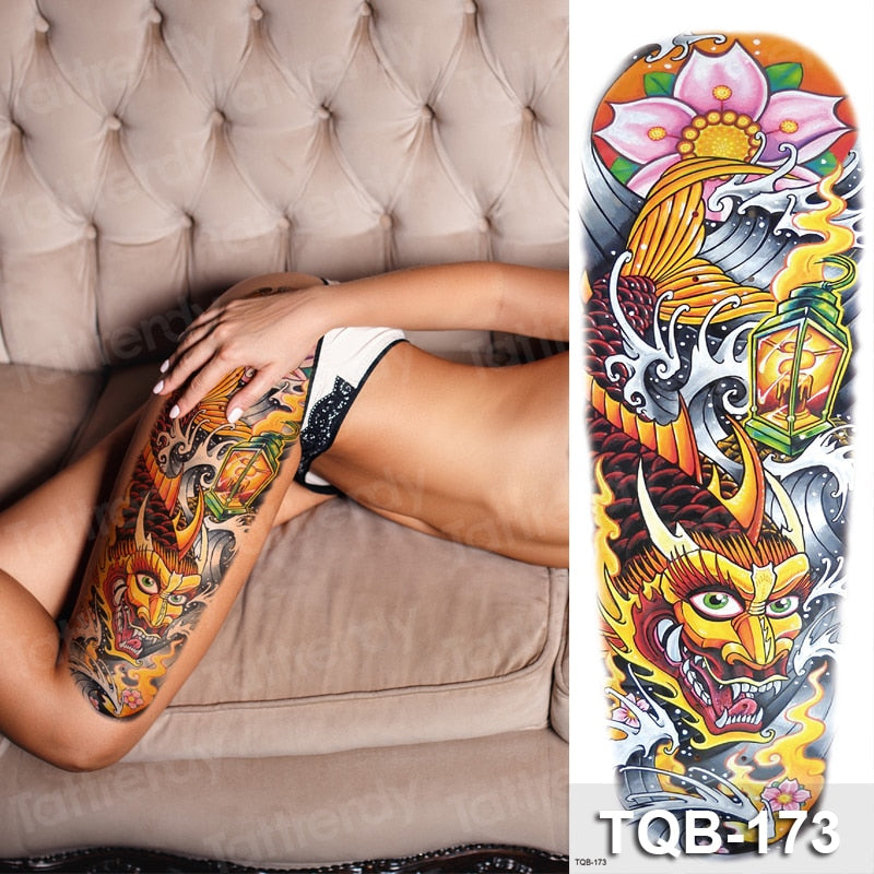 Temporary tattoos Women or Men LARGE assorted selection No. 3