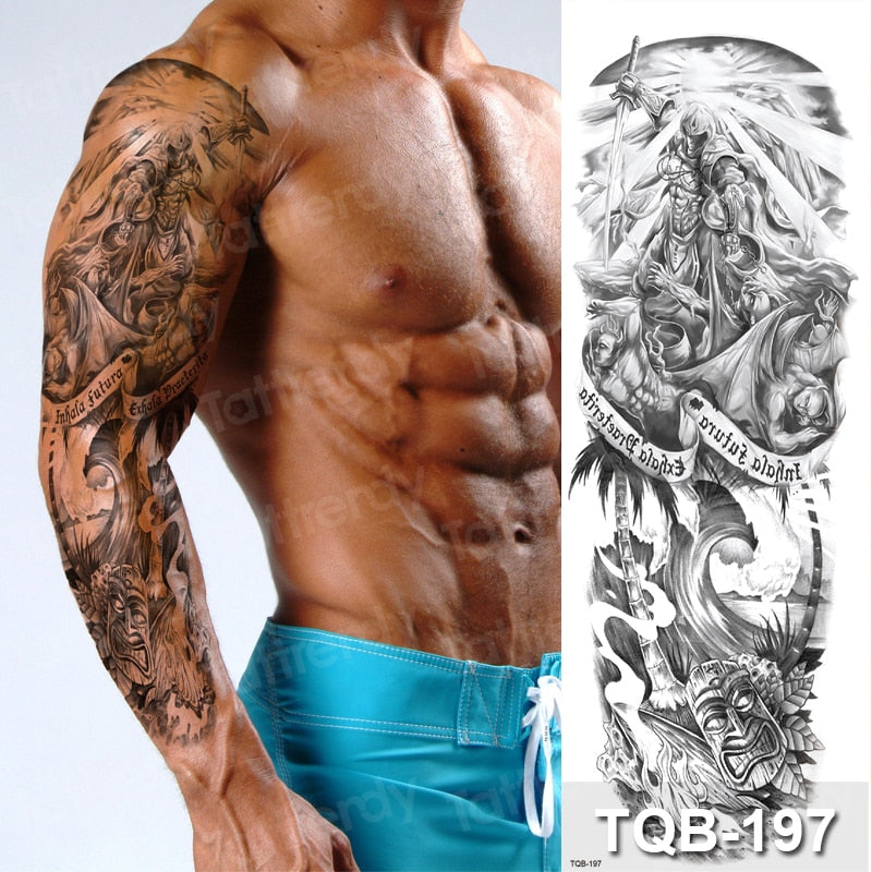 Temporary tattoos Women or Men LARGE assorted selection No. 3