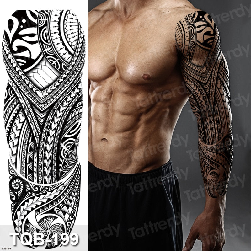 Temporary tattoos Women or Men LARGE assorted selection No. 3
