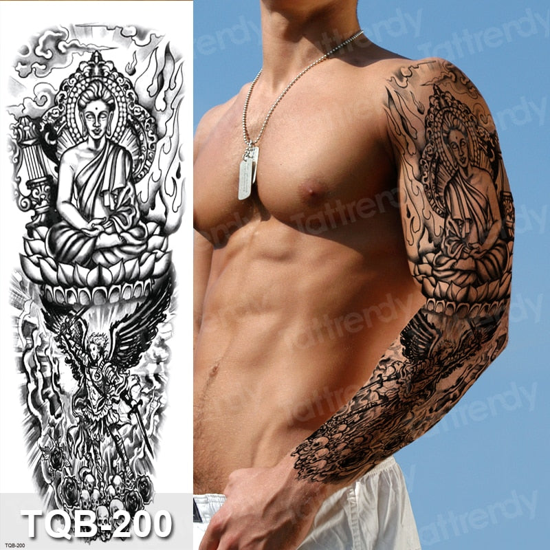 Temporary tattoos Women or Men LARGE assorted selection No. 3