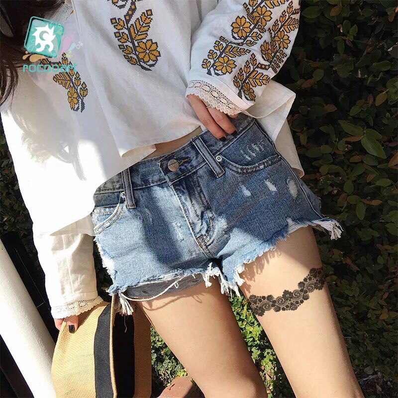 Temporary sexy LEG GARTER tattoos for women assorted range