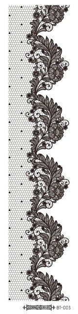 Temporary sexy LEG GARTER tattoos for women assorted range