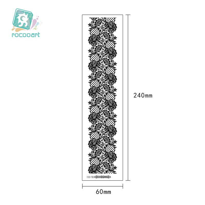 Temporary sexy LEG GARTER tattoos for women assorted range