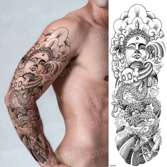 Temporary tattoos Women or Men LARGE assorted selection No. 2