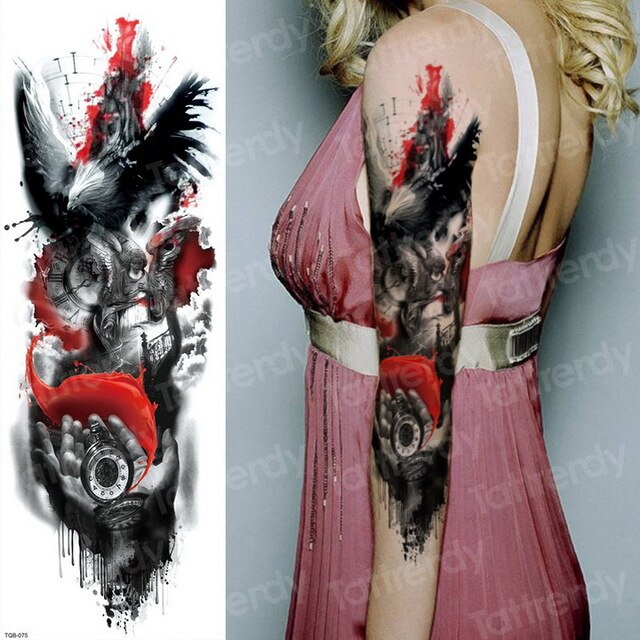 Temporary tattoos Women or Men LARGE assorted selection No. 2