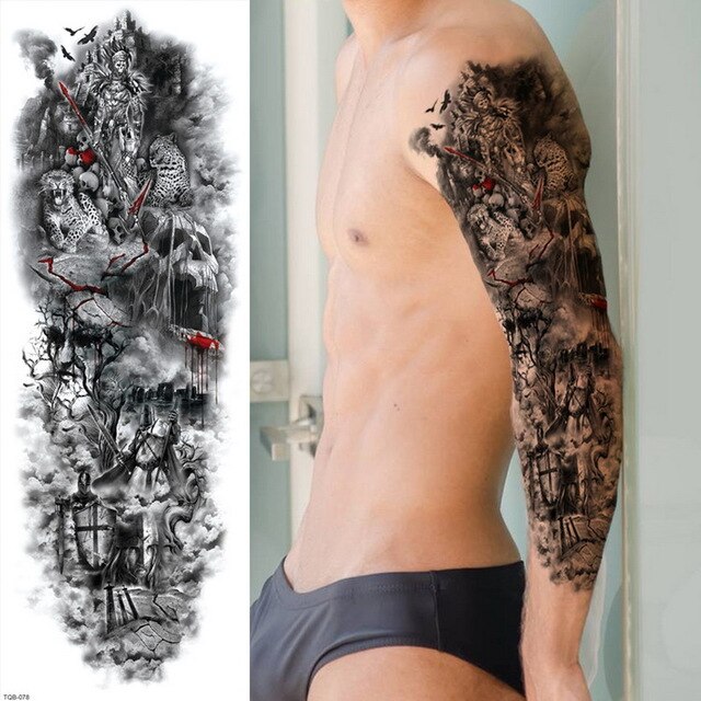 Temporary tattoos Women or Men LARGE assorted selection No. 2
