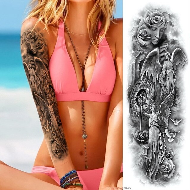 Temporary tattoos Women or Men LARGE assorted selection No. 2