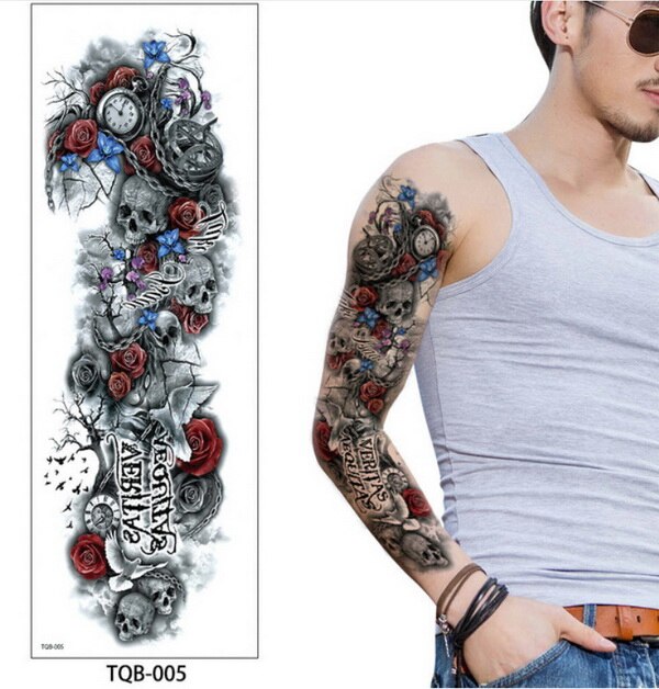 Temporary tattoos Women or Men LARGE assorted selection No. 2