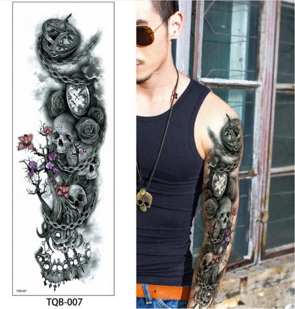 Temporary tattoos Women or Men LARGE assorted selection No. 2