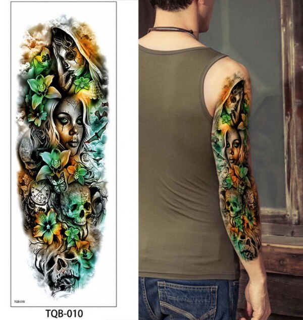 Temporary tattoos Women or Men LARGE assorted selection No. 2