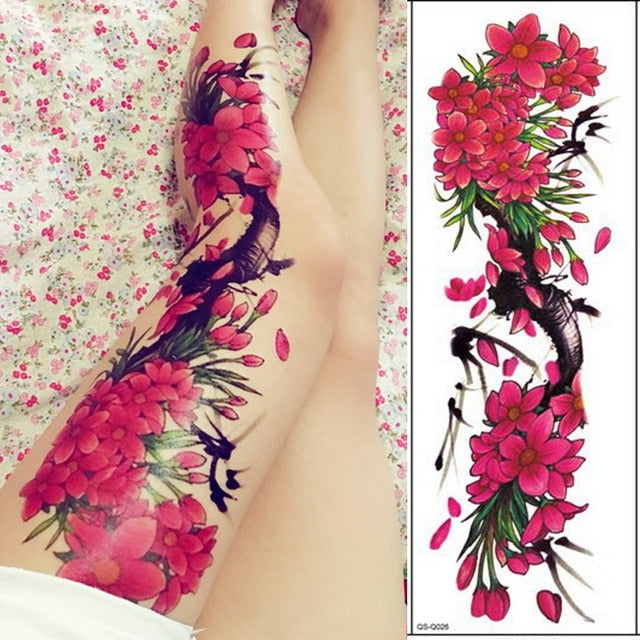 Temporary tattoos Women or Men LARGE assorted selection No. 2