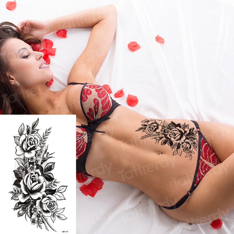 Temporary tattoos Women or Men LARGE assorted selection No. 1