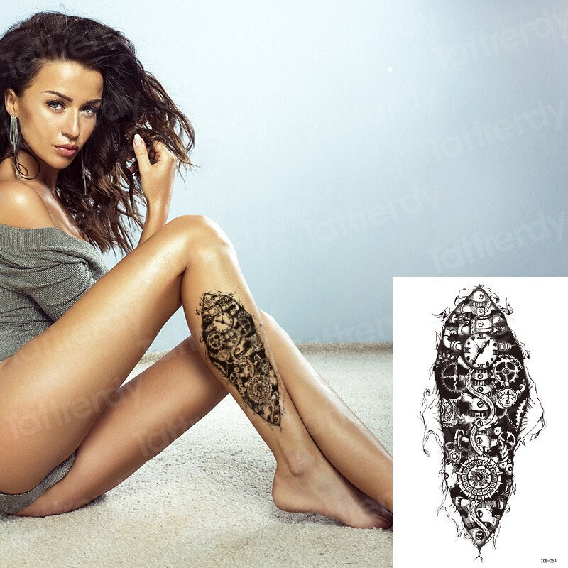 Temporary tattoos Women or Men LARGE assorted selection No. 1