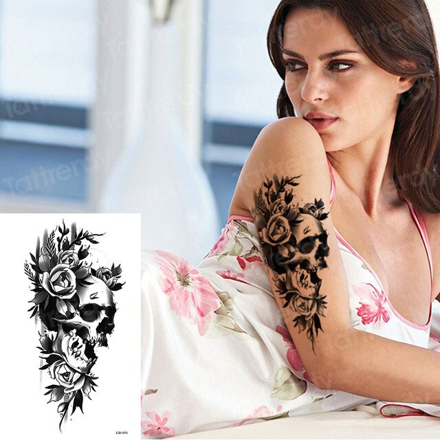 Temporary tattoos Women or Men LARGE assorted selection No. 1