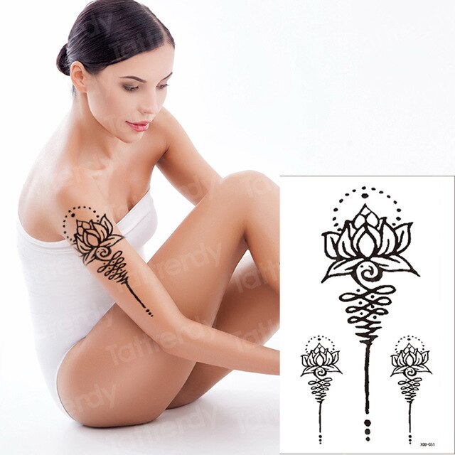 Temporary tattoos Women or Men LARGE assorted selection No. 1