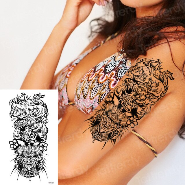 Temporary tattoos Women or Men LARGE assorted selection No. 1
