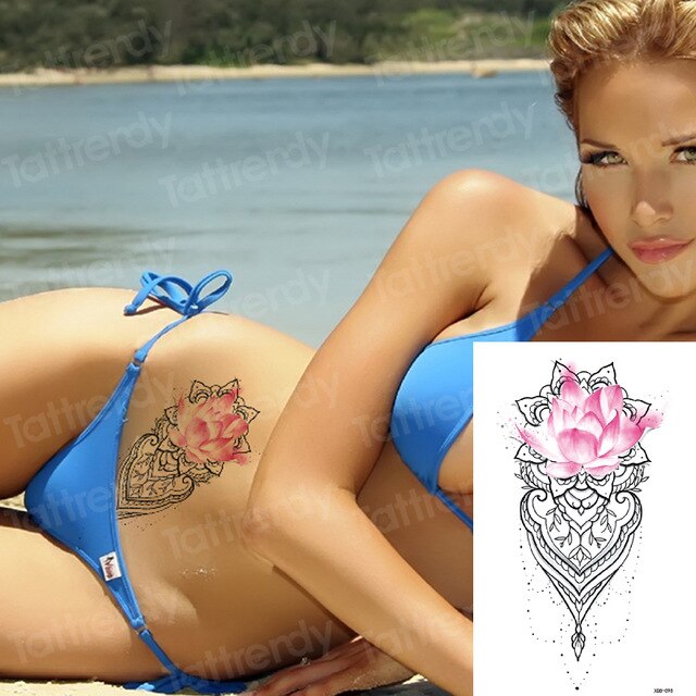 Temporary tattoos Women or Men LARGE assorted selection No. 1