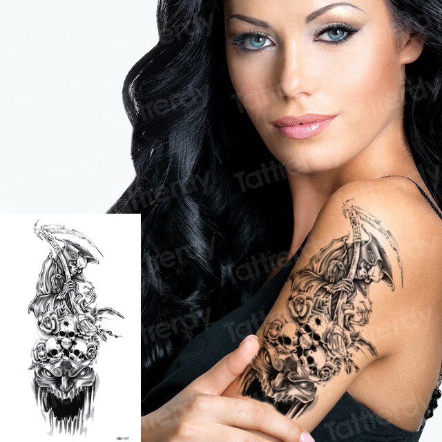 Temporary tattoos Women or Men LARGE assorted selection No. 1