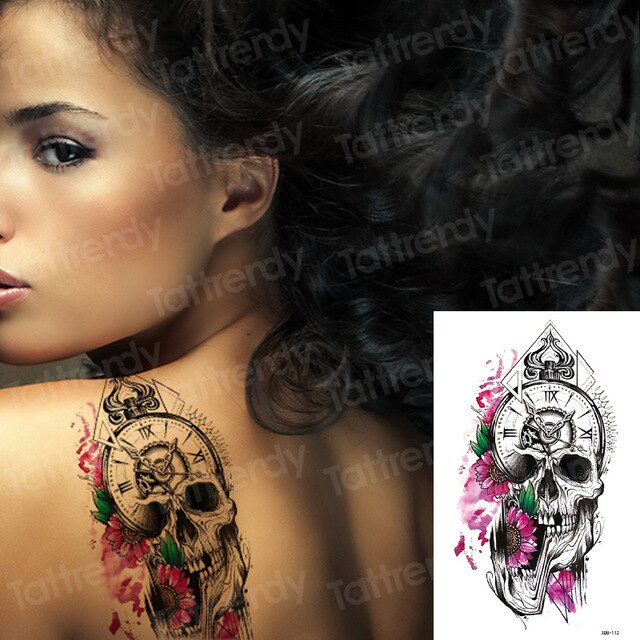 Temporary tattoos Women or Men LARGE assorted selection No. 1