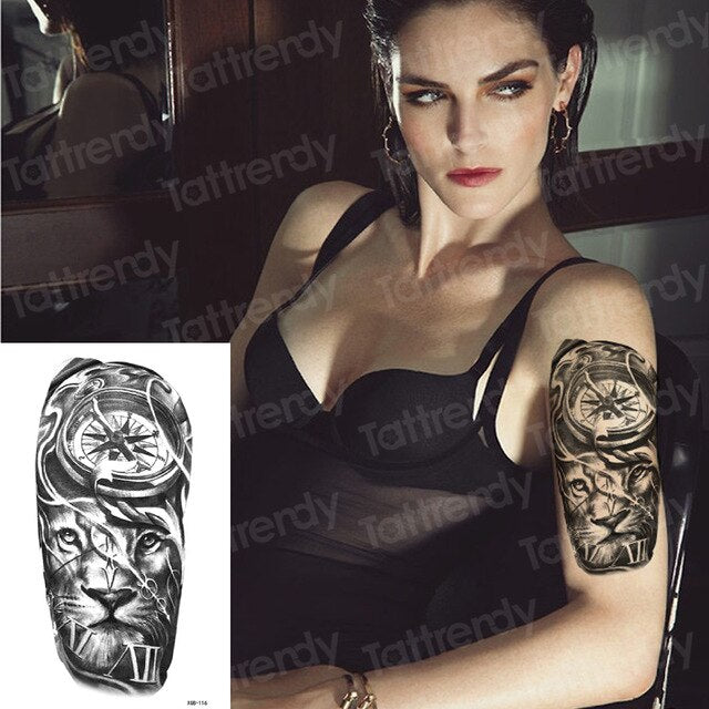 Temporary tattoos Women or Men LARGE assorted selection No. 1
