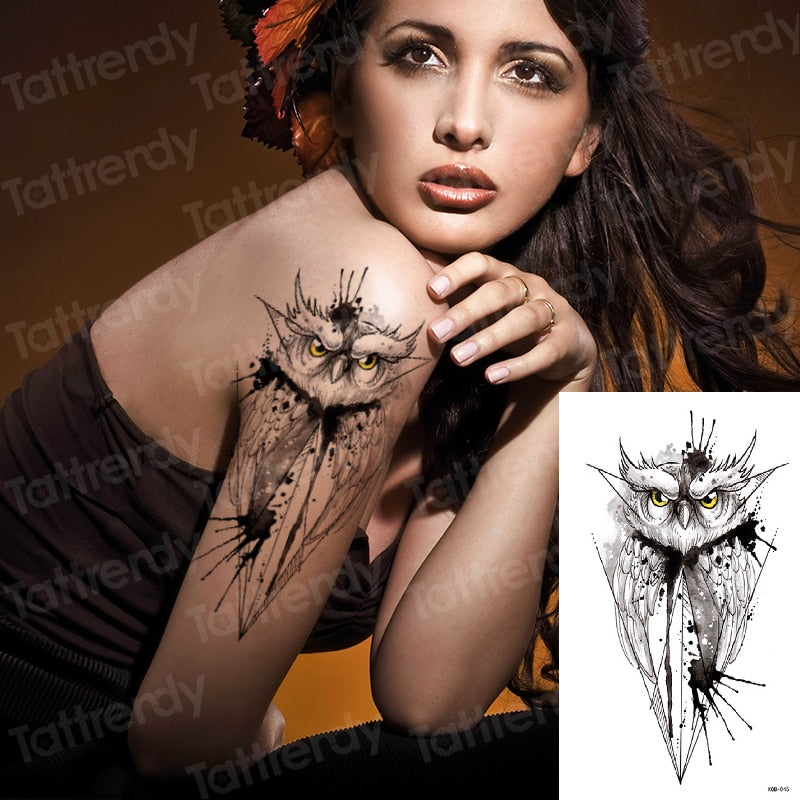 Temporary tattoos Women or Men LARGE assorted selection No. 1