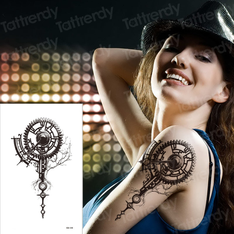 Temporary tattoos Women or Men LARGE assorted selection No. 1