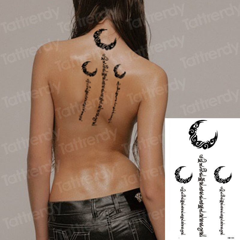 Temporary tattoos Women or Men LARGE assorted selection No. 1