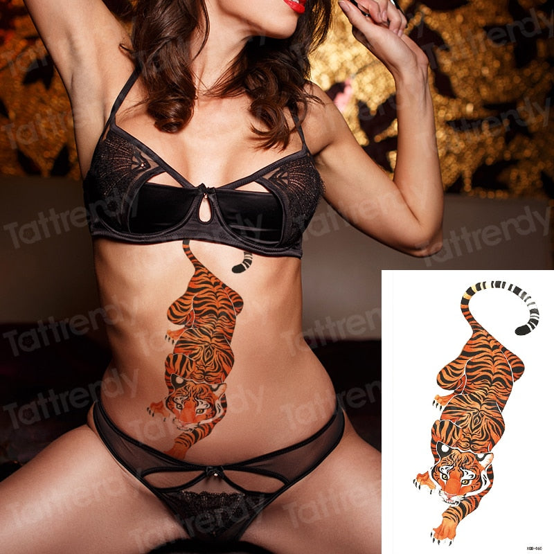 Temporary tattoos Women or Men LARGE assorted selection No. 1