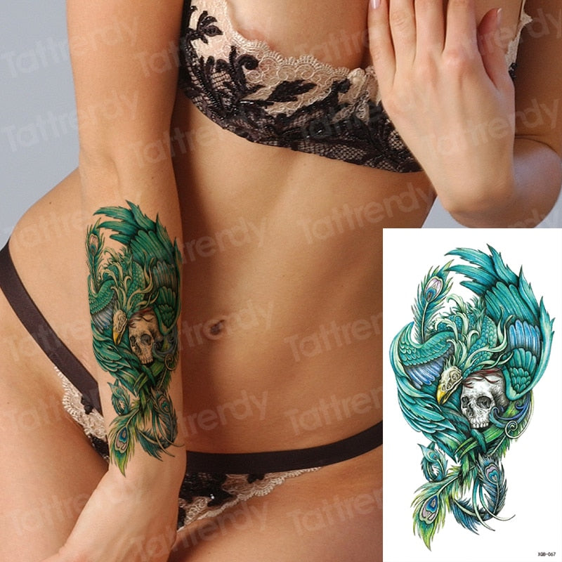 Temporary tattoos Women or Men LARGE assorted selection No. 1