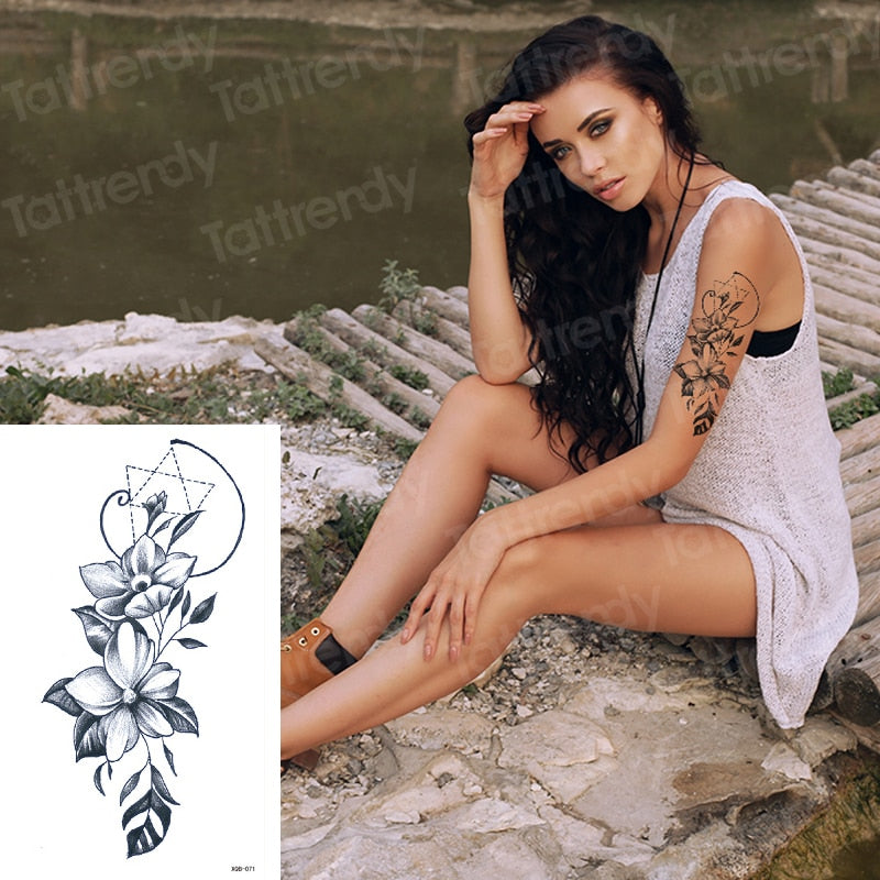 Temporary tattoos Women or Men LARGE assorted selection No. 1