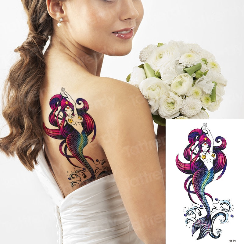 Temporary tattoos Women or Men LARGE assorted selection No. 1