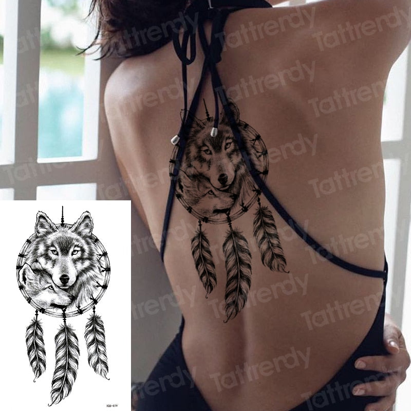 Temporary tattoos Women or Men LARGE assorted selection No. 1