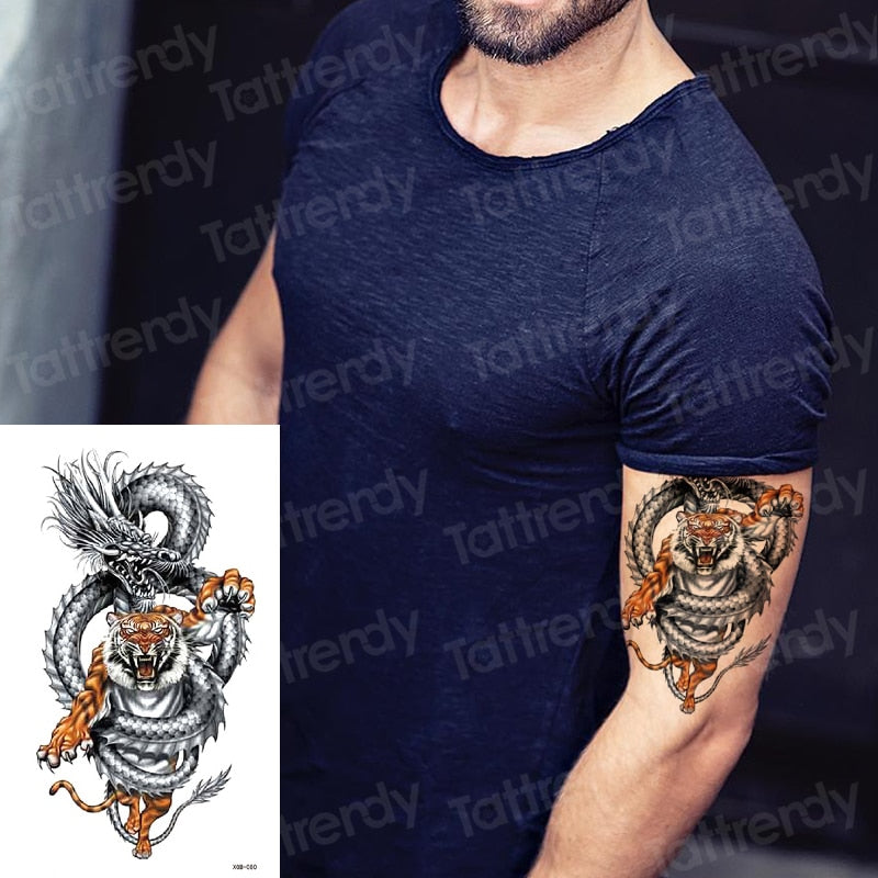 Temporary tattoos Women or Men LARGE assorted selection No. 1