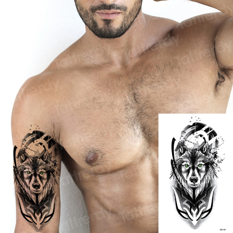Temporary tattoos Women or Men LARGE assorted selection No. 1