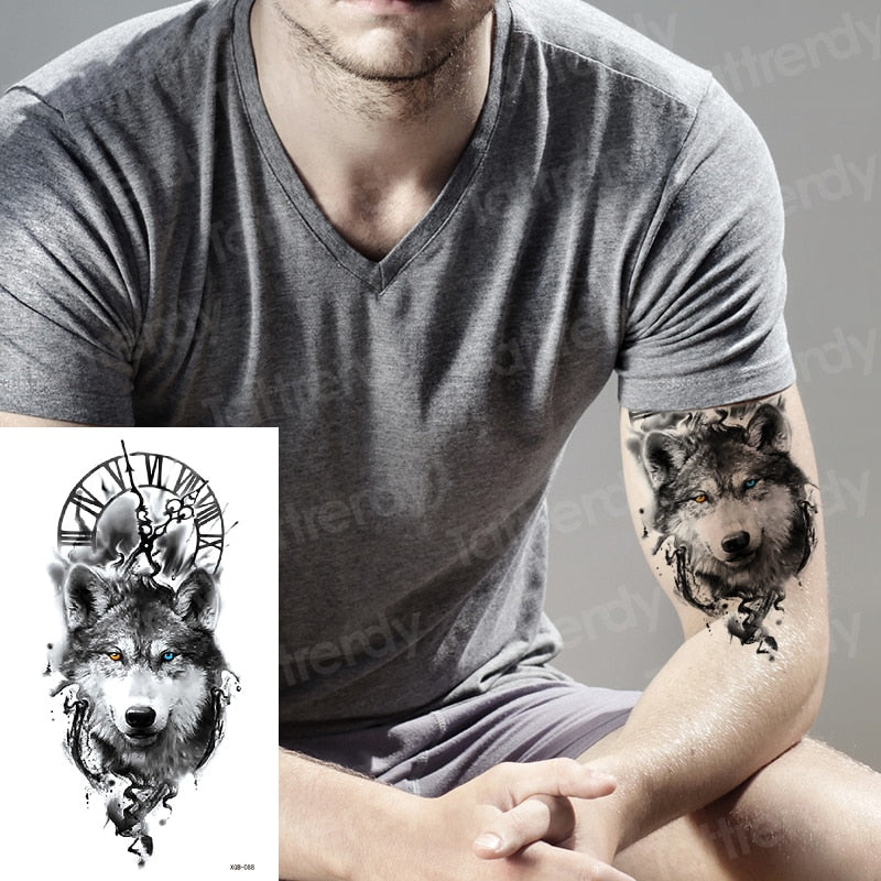 Temporary tattoos Women or Men LARGE assorted selection No. 1