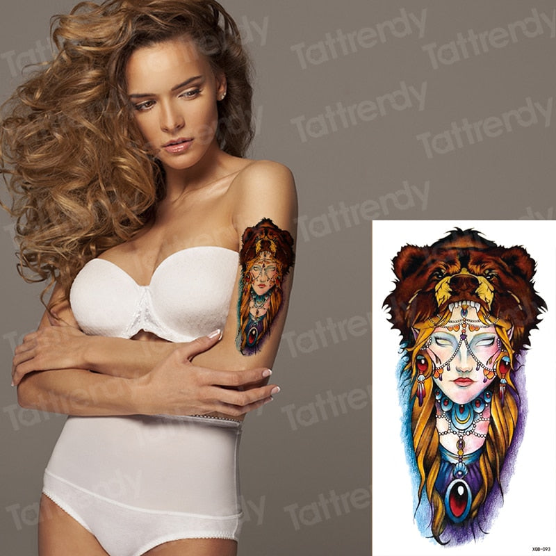 Temporary tattoos Women or Men LARGE assorted selection No. 1