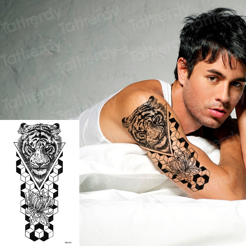 Temporary tattoos Women or Men LARGE assorted selection No. 1