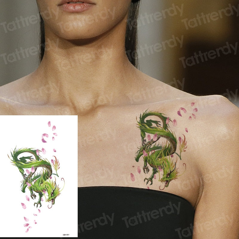 Temporary tattoos Women or Men LARGE assorted selection No. 1