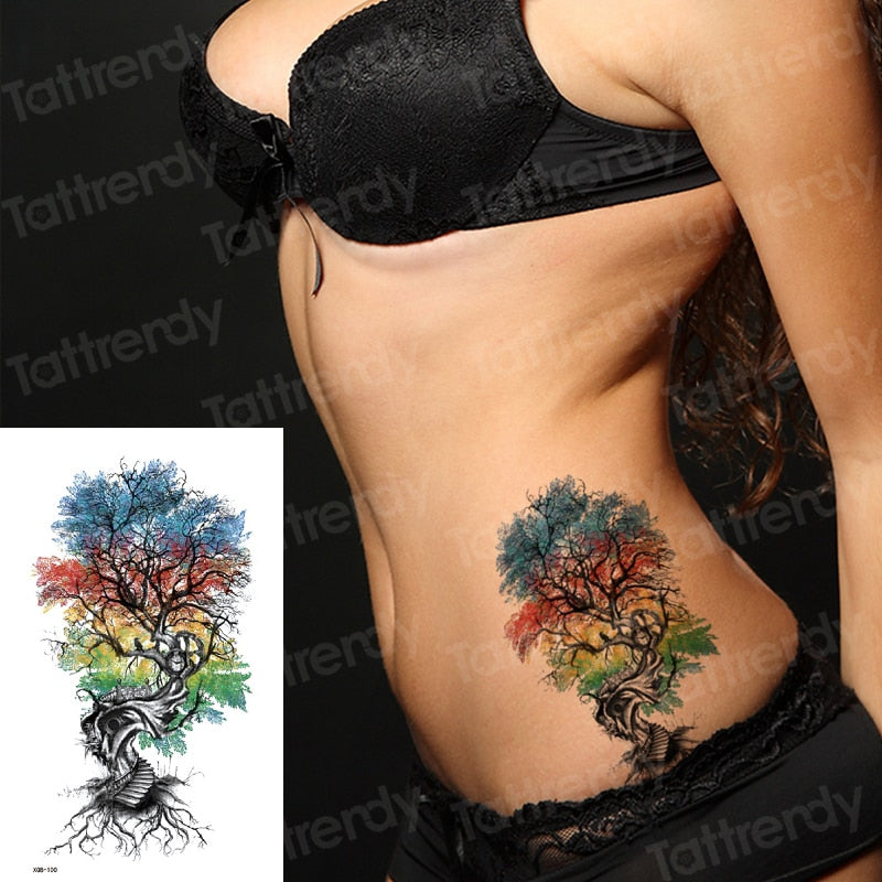 Temporary tattoos Women or Men LARGE assorted selection No. 1