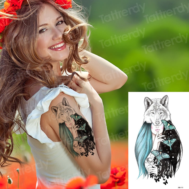 Temporary tattoos Women or Men LARGE assorted selection No. 1