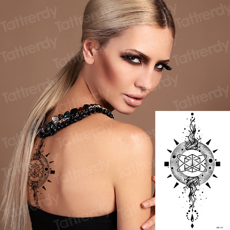 Temporary tattoos Women or Men LARGE assorted selection No. 1