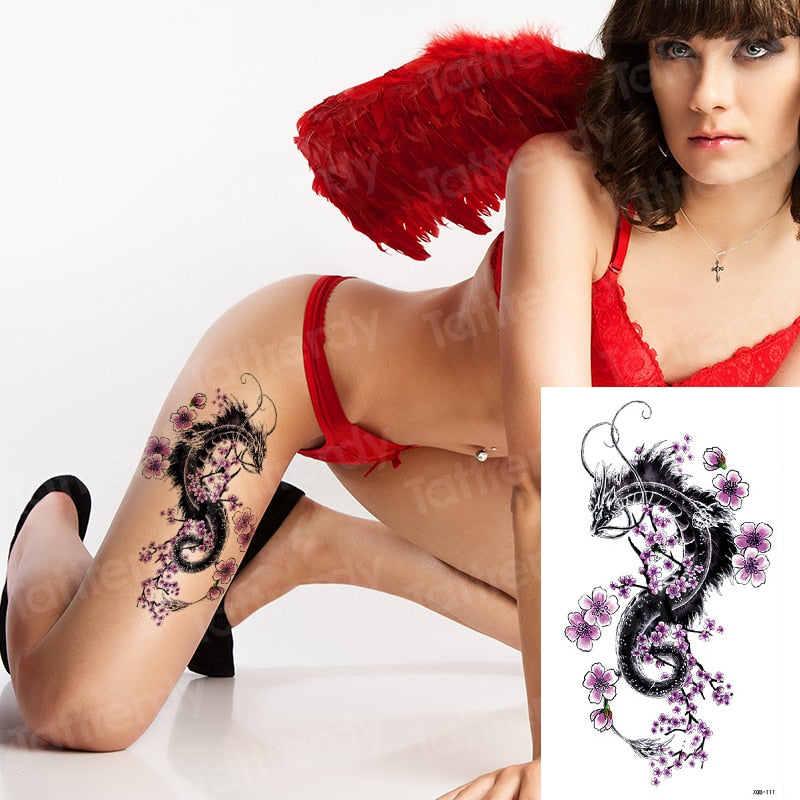 Temporary tattoos Women or Men LARGE assorted selection No. 1