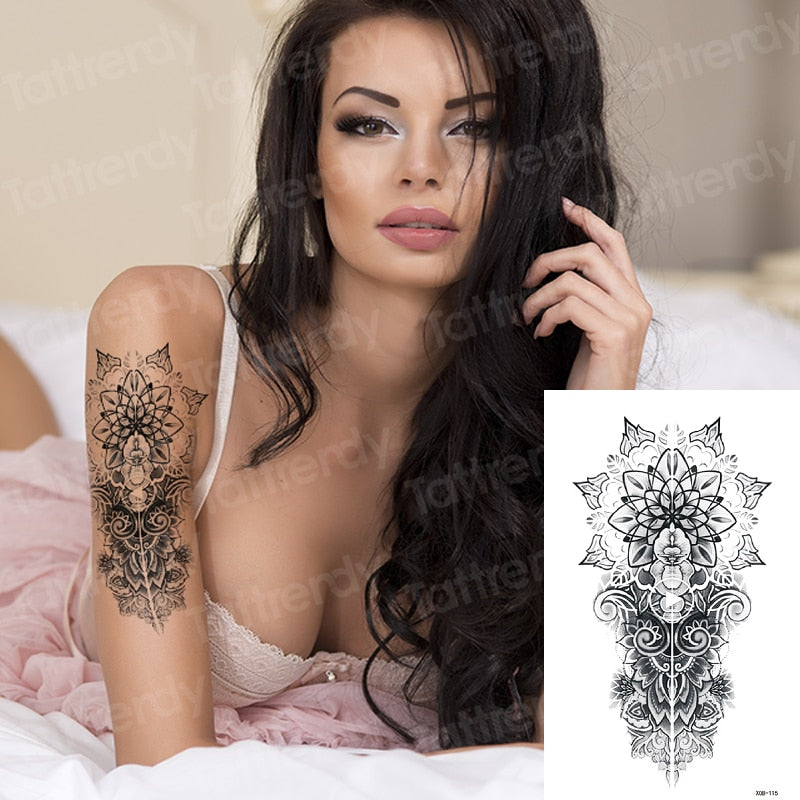 Temporary tattoos Women or Men LARGE assorted selection No. 1
