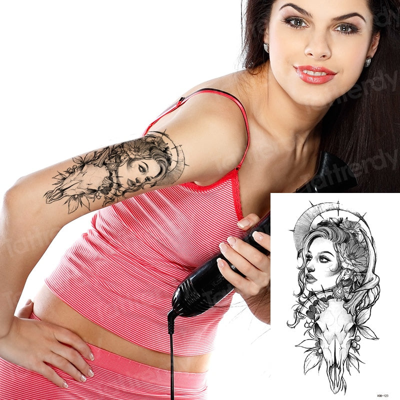 Temporary tattoos Women or Men LARGE assorted selection No. 1